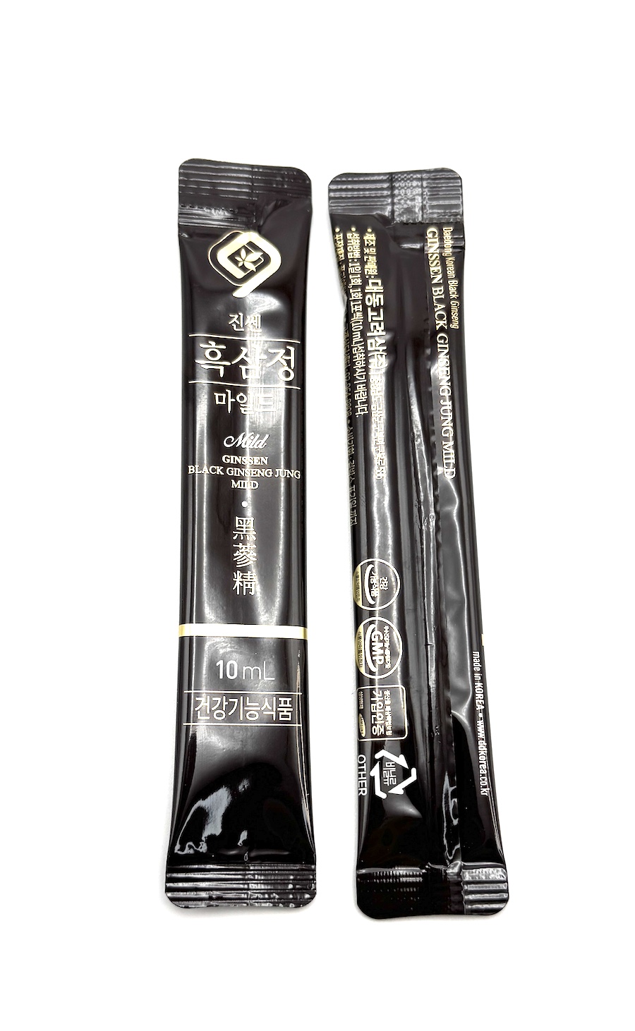 Sticks - Ženšen, korejský, černý, extrakt, tekutý,  10 x 10 ml x 3, 300 ml