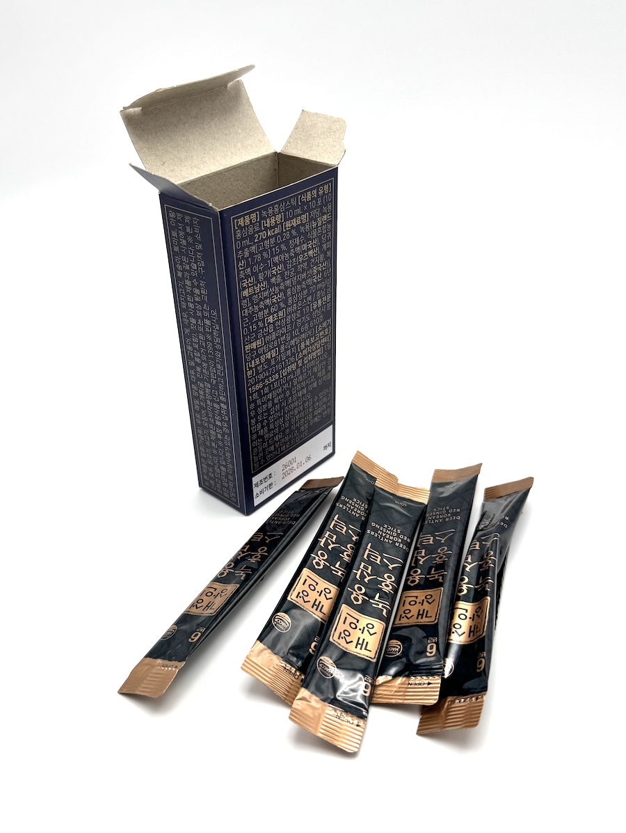 Sticks - Velvet směs ženšenu a dalších bylin, extrakt, tekutý,  10 x 10 ml x 3, 300 ml