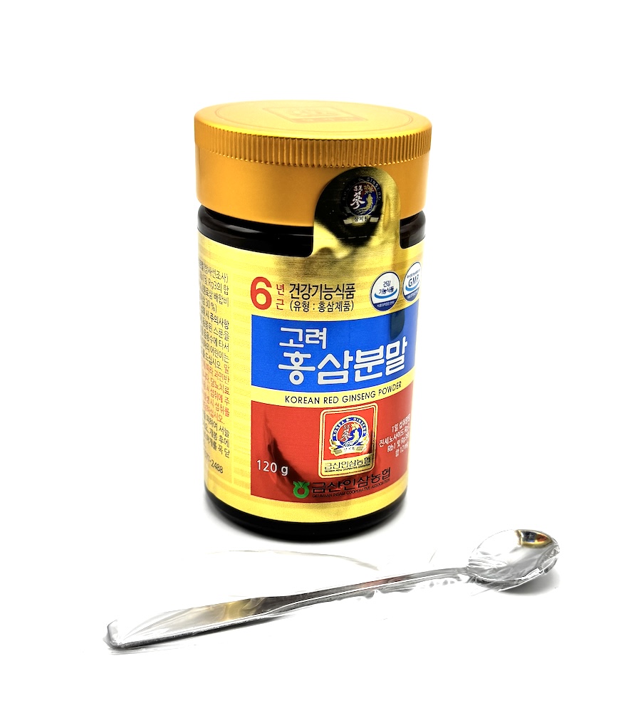 Korejský červený ženšen, mletý na prášek 120 g