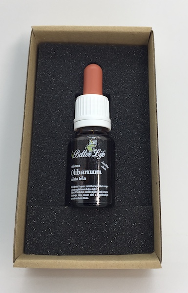 Kadidlovník svatý - výluh (tinktura Boswellia sacra) - dvojitá síla (double shot), 10 ml