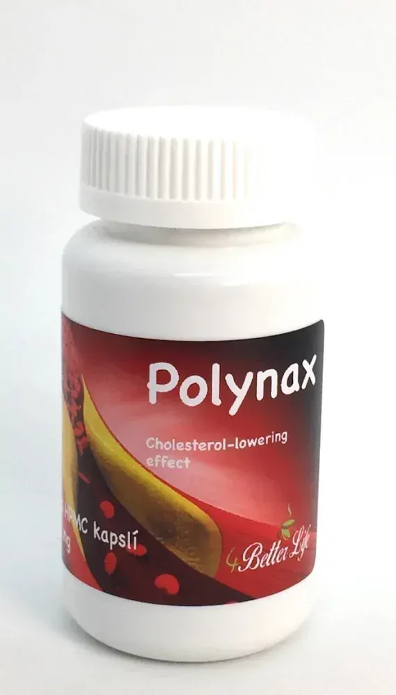 Průchodnost, rozšíření, čištění cév - přípravek Polynax, 100 tobolek, 40 g