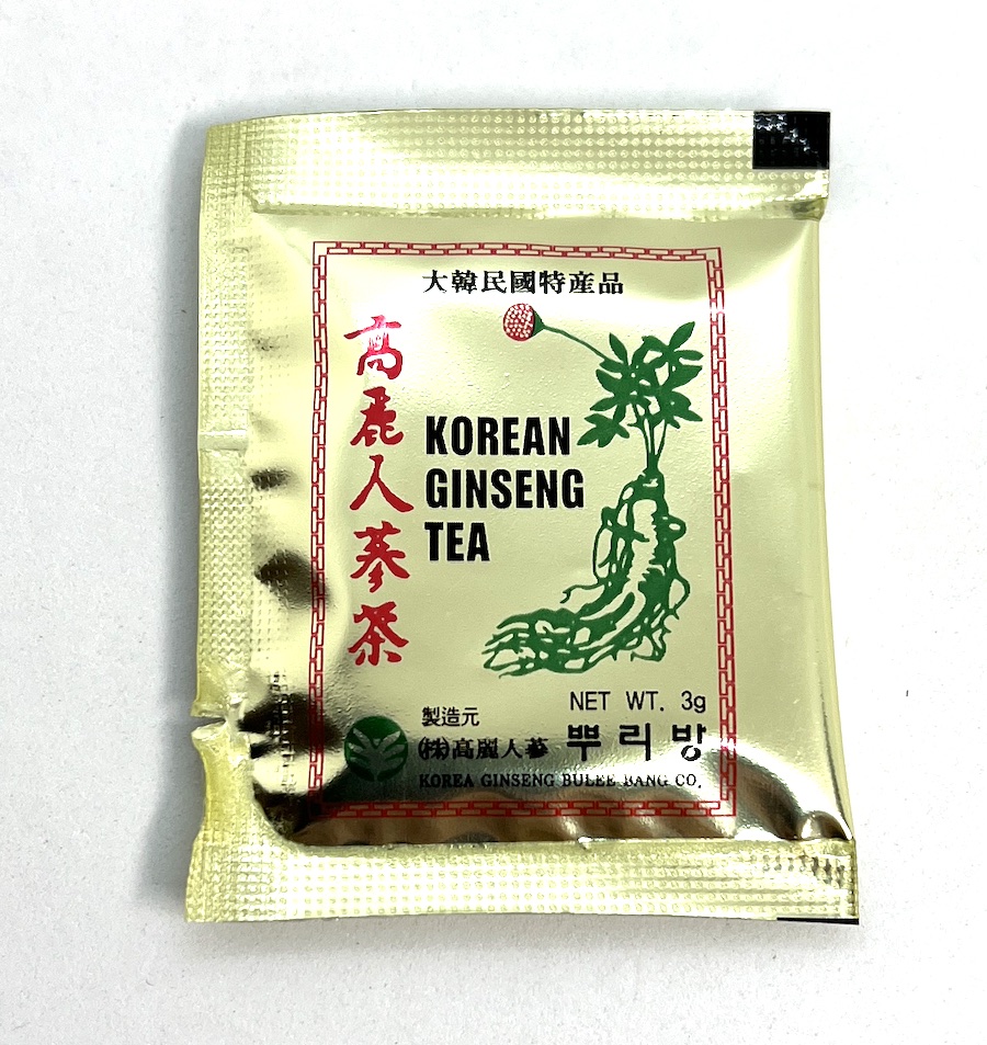 Ženšen, korejský, čaj, granulovaný, 100 sáčků, 300 g