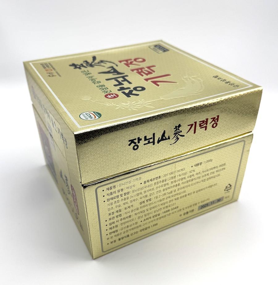 Korejský divoký "kafrový" ženšen pravý extrakt 1000 g 