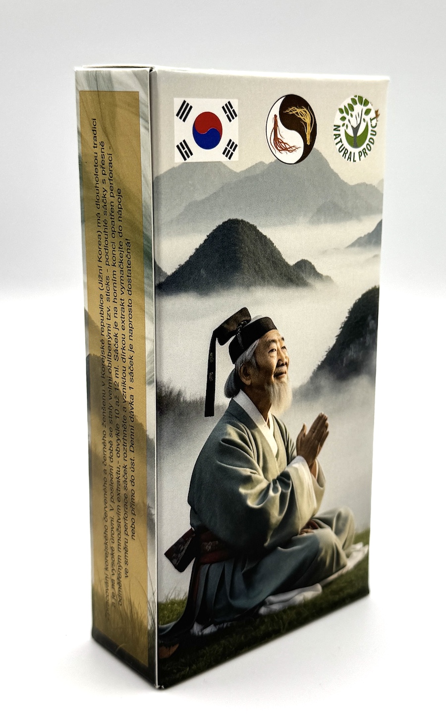 Sticks - Ženšen, korejský, červený, extrakt, tekutý,  10 x 15 g, 150 g