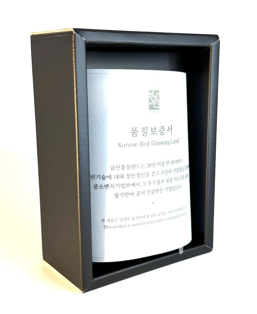 Ženšen - Korejský červený ženšen pravý, zn. Jikangin, 10mg/g, rarita, 240 g