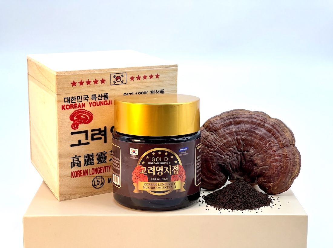 Lesklokorka lesklá korejská silný extrakt GOLD, 120 g