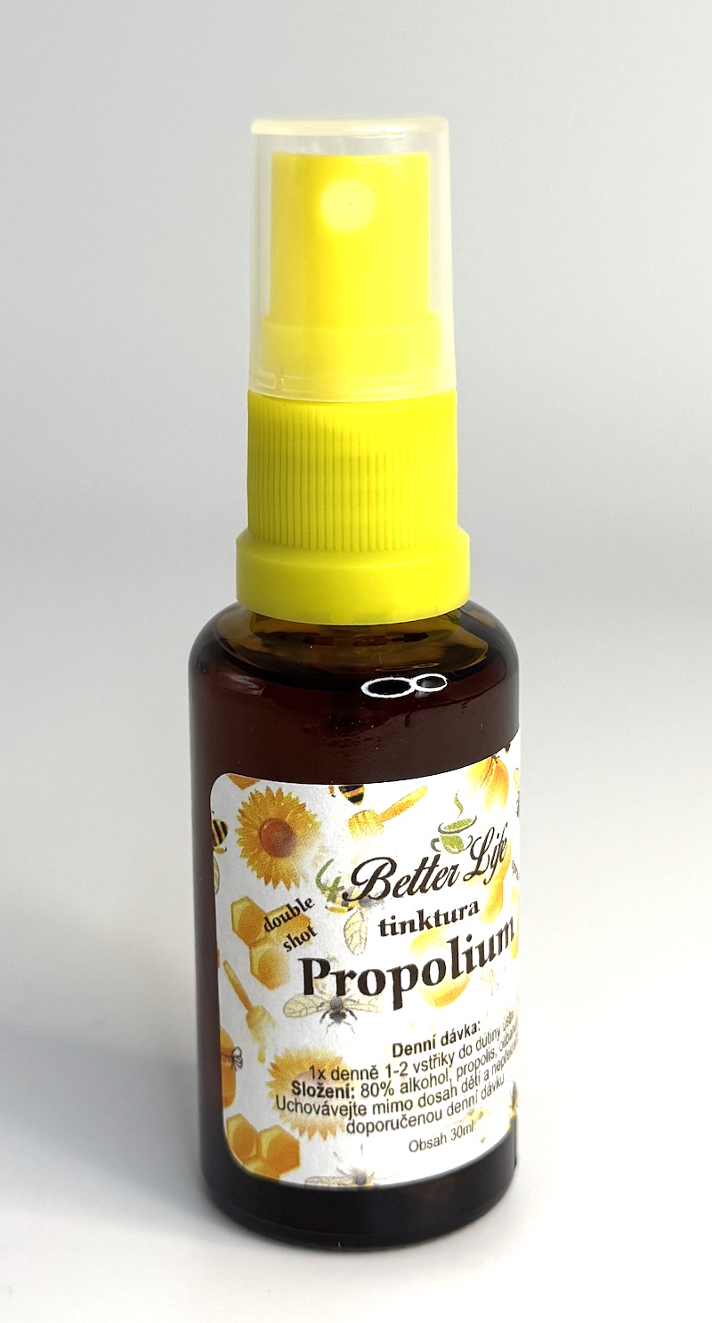 Tinktura Propolium - ústní a kožní SPREJ, double  shot 