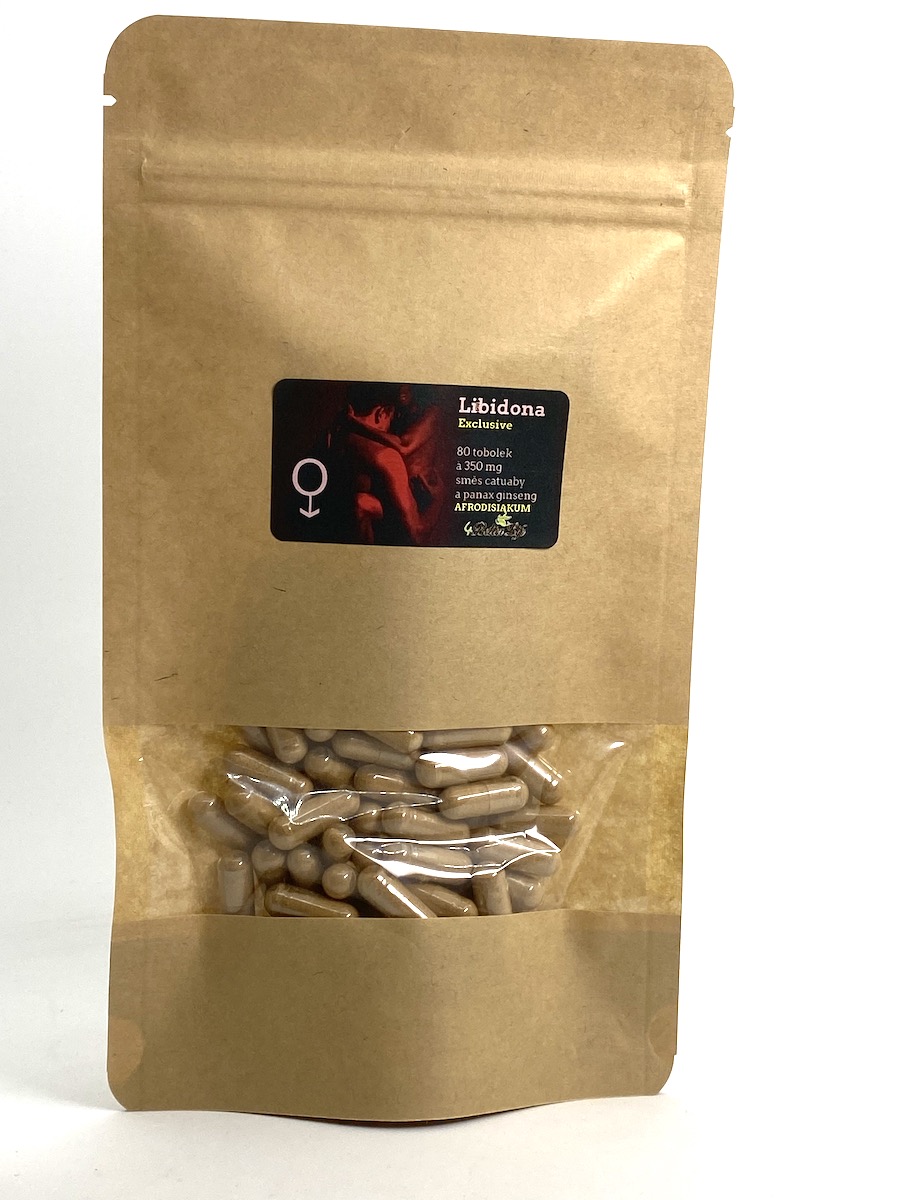 Libidona - afrodisiakální tobolky pro ženy Exclusive ECONOMY PACK, 28 g