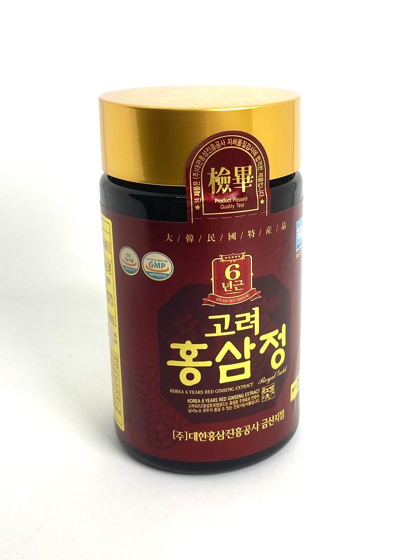 Ženšen, korejský, hustý extrakt, 6letý, ginsenosidy 4mg/g, 250 g