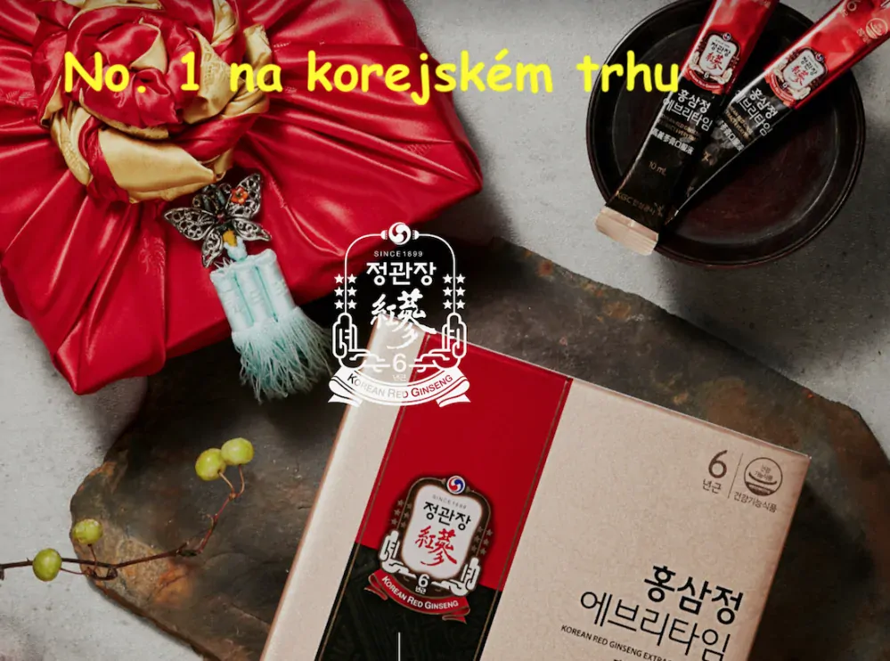 Korejský červený ženšen pravý extrakt KGC 100 g 