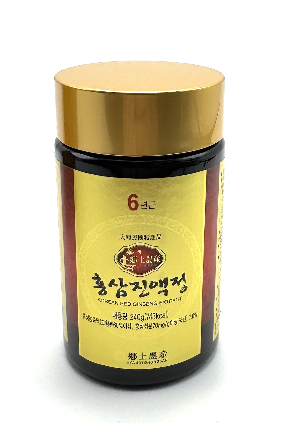 Korejský červený ženšen pravý 240 000 mg