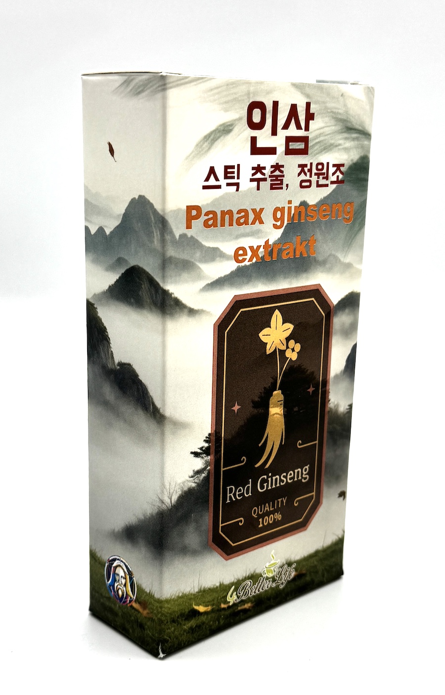 Sticks - Ženšen, korejský, červený, extrakt, tekutý,  10 x 15 g, 150 g