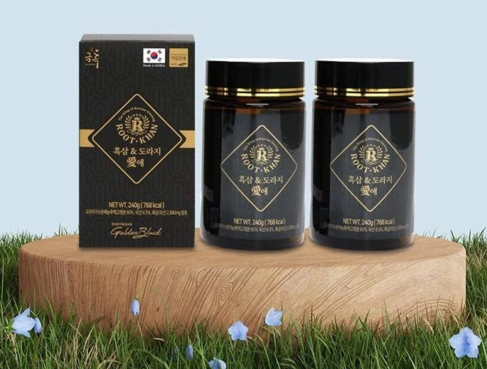 Extrakt kořenů černého ženšenu a zvonku, 480 g