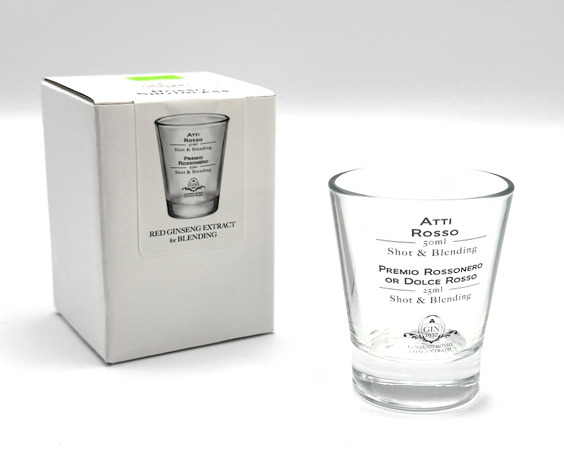 Koncentrovaný černý a červený korejský ženšen k namíchání vlastního drinku, 250 ml