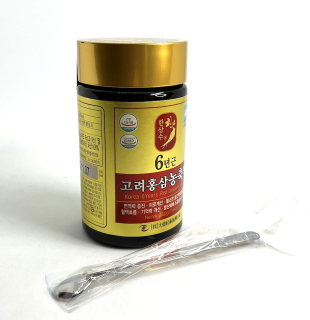 Ženšen - Korejský červený ženšen pravý, účinná látka 4mg/1g, hustý extrakt, 100 % ženšenu, 240 g