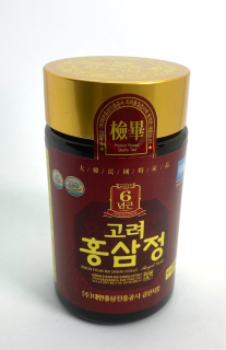 Ženšen, korejský, hustý extrakt, 6letý, ginsenosidy 4mg/g, 250 g
