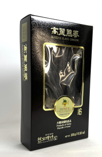 Ženšen, korejský, celý černý, 6letý  300 g