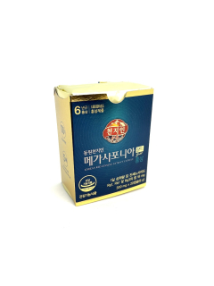 Ženšen korejský, červený, extrakt, Gold, Mega saponin, 18 mg/1g