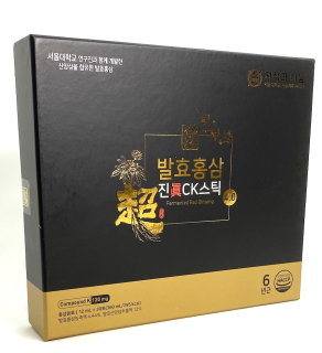 Ženšen korejský, červený, extrakt, Compound K 40 mg, 3x120 ml