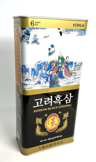 Černý ženšen 6 letý celé kořeny,  300 g