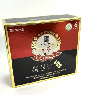 Ženšen korejský - GOLD extrakt,  6 mg/g, 2x240 g