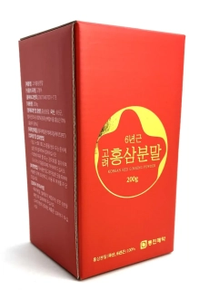 Ženšen, korejský, červený, 6letý, mletý, 200 g