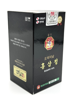 Korejský červený ženšen pravý extrakt,  z domácí farmy, GOLD, 250 g 