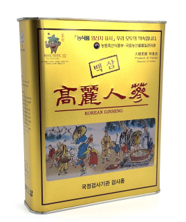 Ženšen, korejský, celý, bílý, certifikovaný, rarita z Koreje, 300 g 