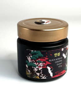 Korejský černý ženšen pravý, 100%, extrakt, 120 g 