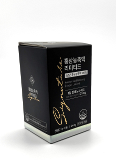 Ženšen, korejský červený, hustý extrakt, 6letý, ginsenosidy 21mg/3g, 240 g