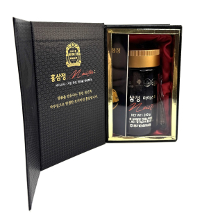 Ženšen, korejský červený, hustý extrakt fermentovaný, 6letý, ginsenosidy 9mg/1g, 240 g