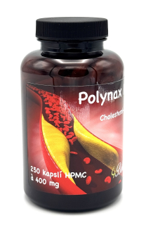 Průchodnost, rozšíření, čištění cév - přípravek Polynax MAX, 250 tobolek, 40 g